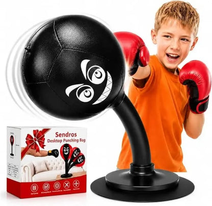 PELOTA DE BOXEO CON BASE
