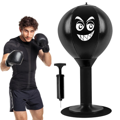 PELOTA DE BOXEO CON BASE